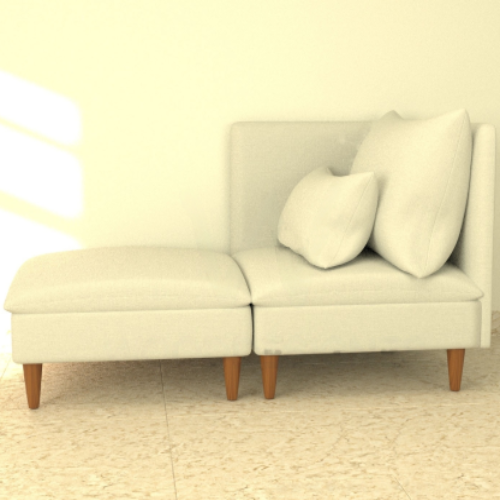 Custom K Loveseat (White). Home Office Garden | HOG-HomeOfficeGarden | online marketplace