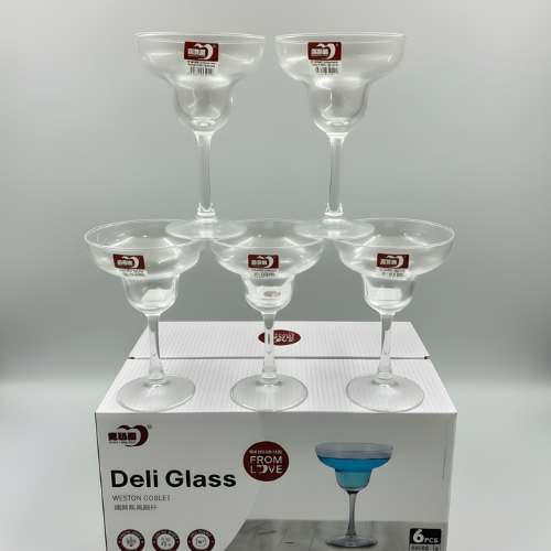 Deli Glass Weston Goblet Set (6 Pieces) @HOG - Home, Office, Online Marketplace