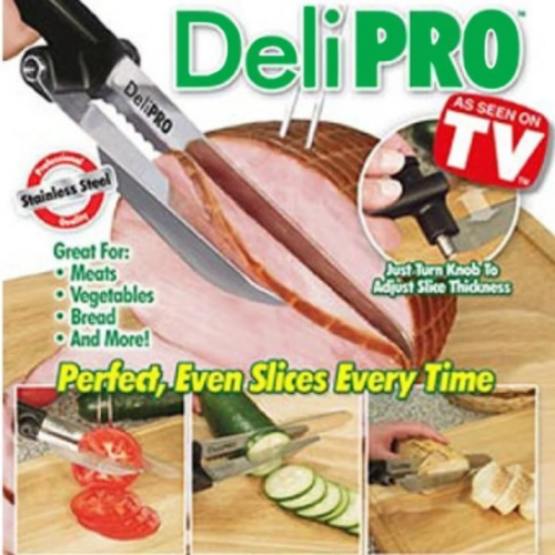 Deli Pro Knife And Fork + Slicing Guide @HOG - Home, Office, Garden, Online Marketplace