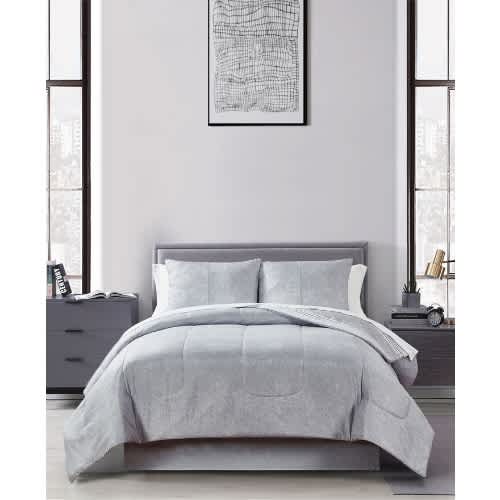 Douglas Stripe Reversible Comforter Set Created For Macy’s - 8 Pcs. Home Office Garden | HOG-HomeOfficeGarden | online marketplace