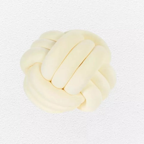 Dream On Knot Decorative Pillow - 28cm - Cream @ HOG