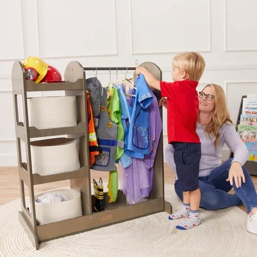 Dress Up Center With Mirror - Costume Organizer. Home Office Garden | HOG-HomeOfficeGarden | online marketplace
