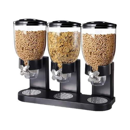 Dual Cereal Dispenser – 2L Capacity Each @HOG - Home, Office, Garden, Online Marketplace