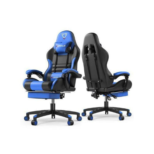 Ergonomic Gaming Chair Blue and Black. Home Office Garden | HOG-HomeOfficeGarden | online marketplace