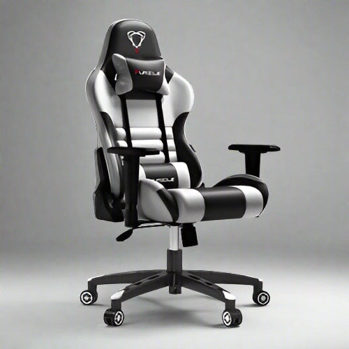 Ergonomic Gaming Chair White and Black. Home Office Garden | HOG-HomeOfficeGarden | online marketplace