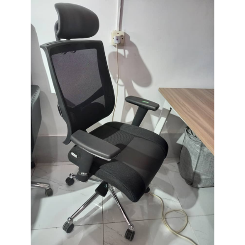 Ergonomic High-Back Mesh Office Chair with Headrest and Armrests @HOG - Home, Office, Garden, Online Marketplace