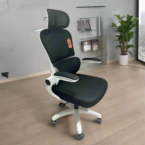 Ergonomic Mesh Office Chair with Adjustable Headrest and Armrests @HOG - Home, Office, Garden, Online Marketplace
