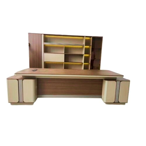 Executive Office Desk & Bookshelf. @HOG - Home Office Garden Online Marketplace