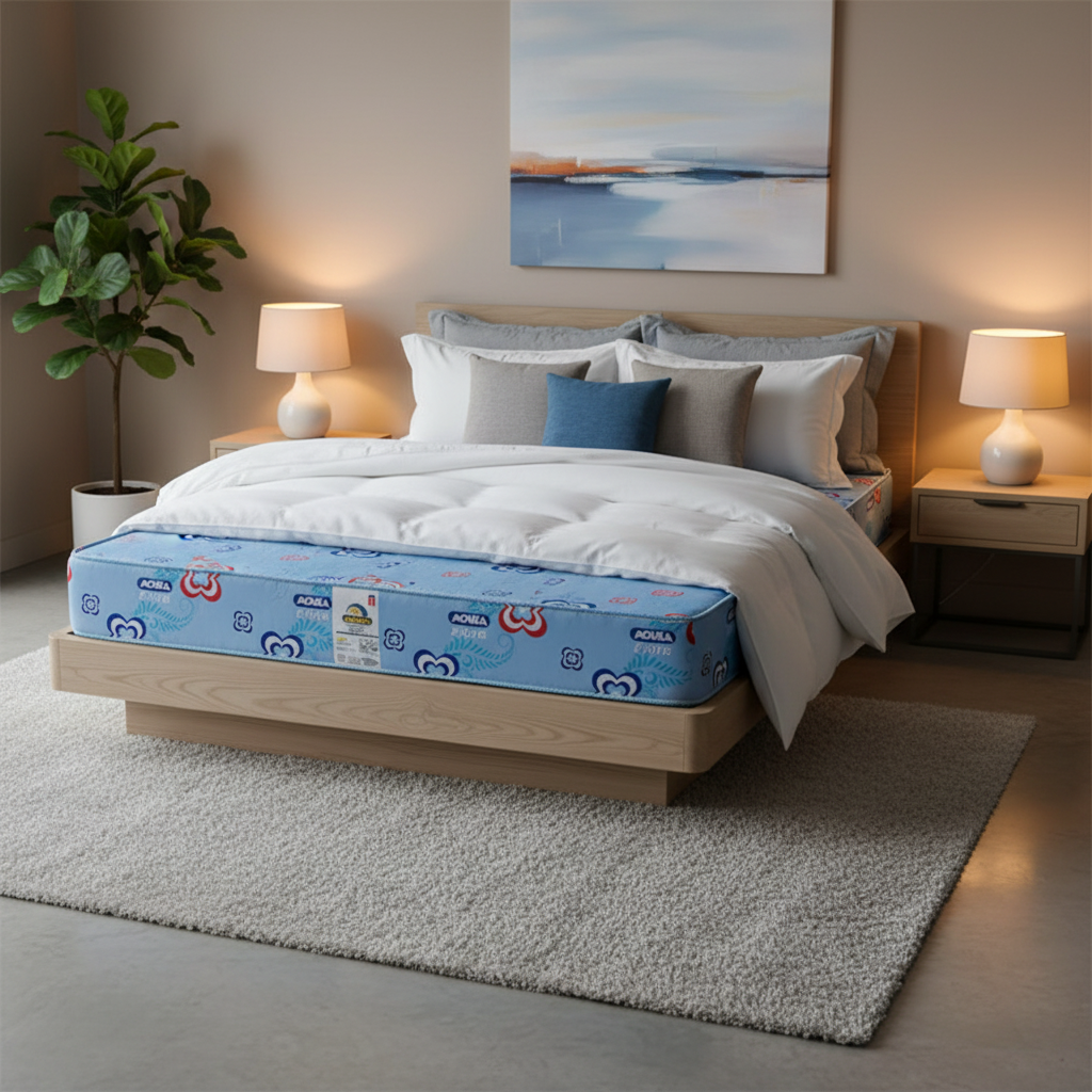 Flora Mouka Mattress 75x48x8inches (6ft x 4ft x 8inches) One Adult (Lagos Only)