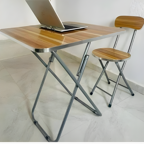 Foldable Table/Dining Table/Reading Table (70cm by 70cm) 4 Chairs and 1 Table @HOG - Home, Office, Garden, Online Marketplace