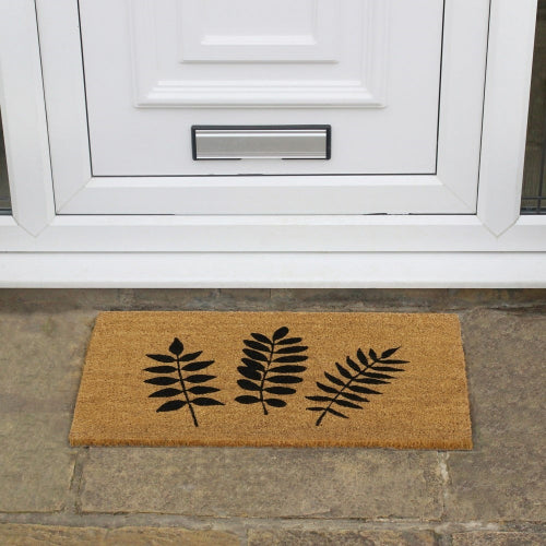 Foliage Latex Coir Doormat – 40 x 70 cm @HOG - Home Office Garden Online Marketplace