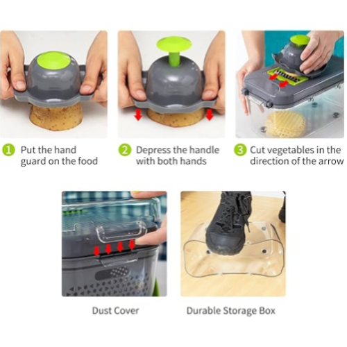 Food Chopper and Slicer 20 Piece. Home Office Garden | HOG-HomeOfficeGarden | online marketplace