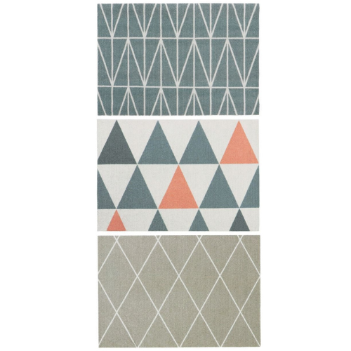 Geometric Machine Washable Indoor Mat – 45 x 65 cm @HOG - Home Office Garden Online Marketplace