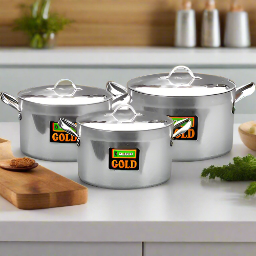 Gold 3GB Casseroles. Home Office Garden | HOG-HomeOfficeGarden | online marketplace
