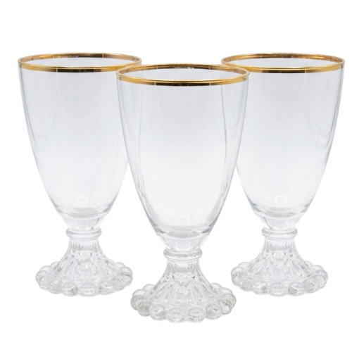 Gold Rimmed Wine Glass @HOG - Home, Office, Garden, Online Marketplace