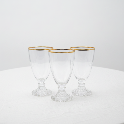 Gold Rimmed Wine Glass @HOG - Home, Office, Garden, Online Marketplace