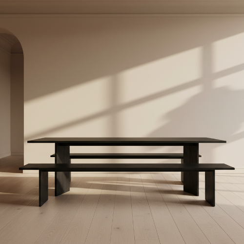 Greg Dining Set (Black) Home Office Garden | HOG-Home Office Garden | online marketplace