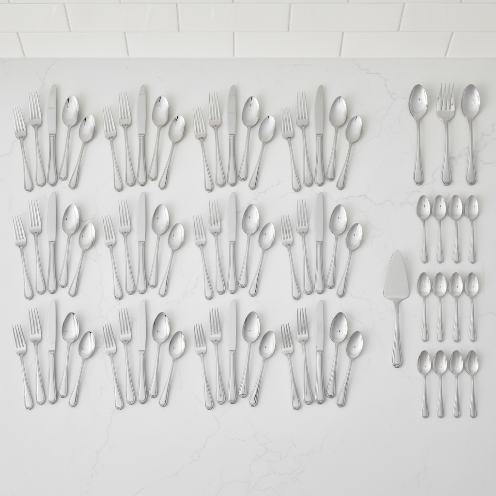 Hampton Forge Tomodachi 76-piece Flatware Set - Florence @HOG - Home, Office, Garden, Online Marketplace