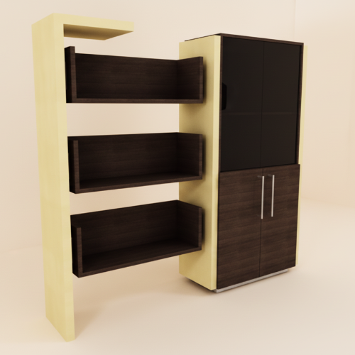 Hanger Cabinet Bookshelf 1800x1800x40mm @HOG - Home Office Garden Online Marketplace
