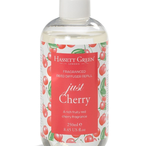Hassett Green Just Cherry 250ml Diffuser Refill @HOG - Home, Office, Garden, Online Marketplace
