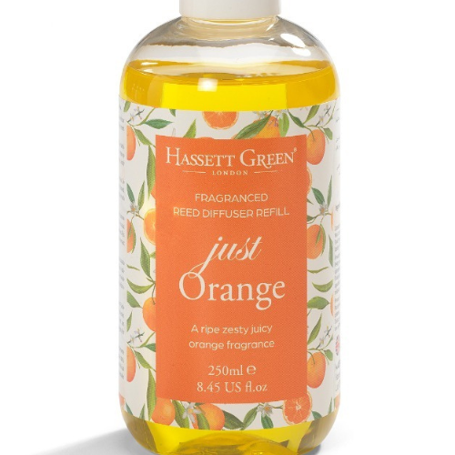 Hassett Green Just Orange 250ml Diffuser Refill @HOG - Home, Office, Garden, Online Marketplace