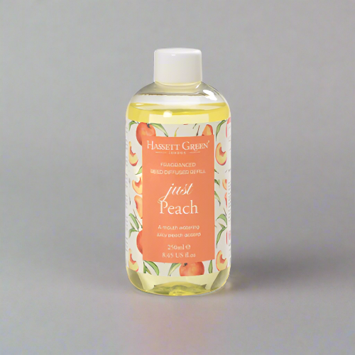 Hassett Green Just Peach 250ml Diffuser Refill @HOG - Home, Office, Garden, Online Marketplace