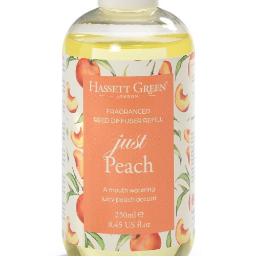 Hassett Green Just Peach 250ml Diffuser Refill @HOG - Home, Office, Garden, Online Marketplace