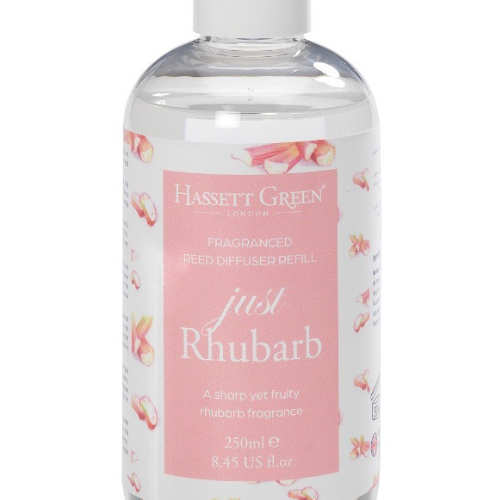 Hassett Green Just Rhubarb 250ml Diffuser Refill @HOG - Home, Office, Garden, Online Marketplace