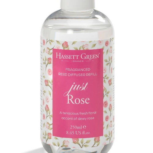 Hassett Green Just Rose 250ml Diffuser Refill @HOG - Home, Office, Garden, Online Marketplace