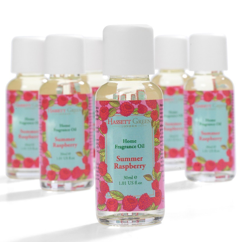 Hassett Green Summer Raspberry 30ml Fragrance Oil (One Unit Only) @HOG - Home, Office, Garden, Online Marketplace