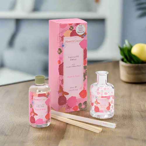 Hearts & Roses 250ml Diffuser Gift Set @HOG - Home Office Garden Online Marketplace