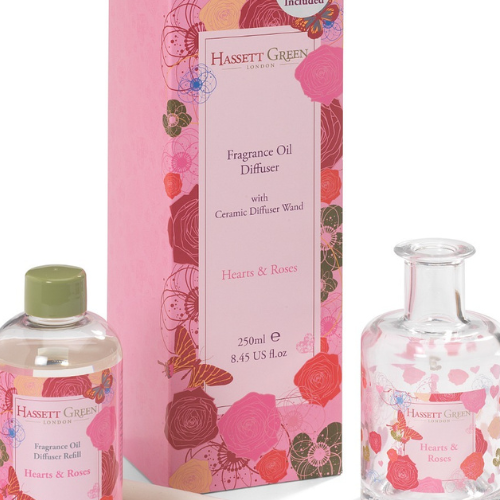 Hearts & Roses 250ml Diffuser Gift Set @HOG - Home Office Garden Online Marketplace