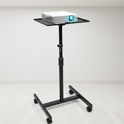 Height Adjustable Single Shelf Projector Stand With Trolley @HOG - Home, Office, Garden, Online Marketplace