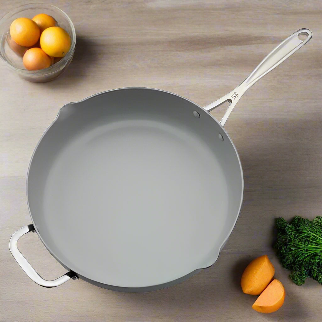 Henckels Hard Anodised Ceramic Saute Pan - 5qt @ HOG