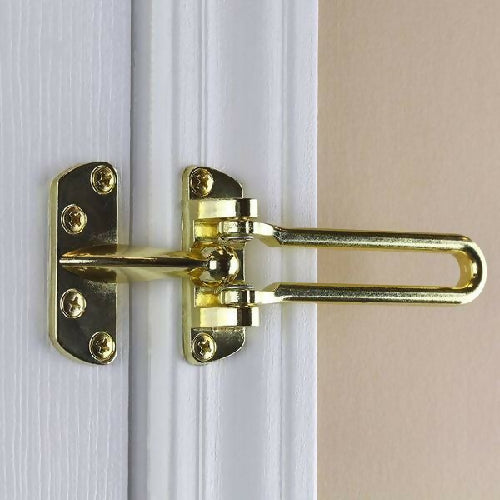 High Quality Gold Plated Security Door Guard @ HOG