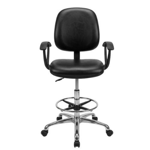 High Stool Swivel Office Chair with Foot Ring @HOG - Home, Office, Garden, Online Marketplace