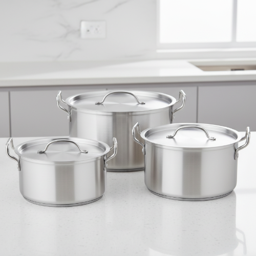 Hoffner Cooking Pot Set – 3 Pieces HF-3002 @HOG - Home, Office, Garden, Online Marketplace
