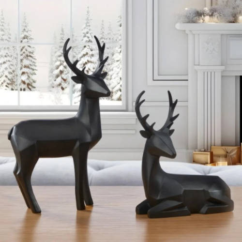 Holiday Modern Deer - Set Of 2 @HOG - Home, Office, Garden, Online Marketplace