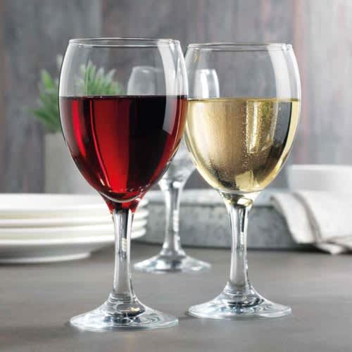 Home Essentials Basic Red Wine Glasses - 15.25oz - Set Of 4. Home Office Garden | HOG-HomeOfficeGarden | online marketplace