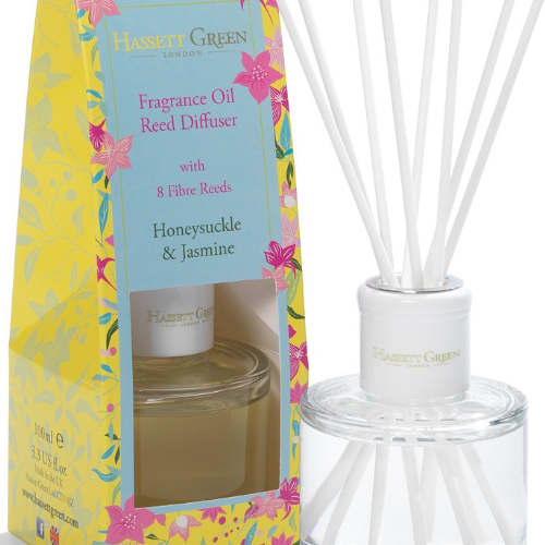 Honeysuckle & Jasmine 100ml Reed Diffuser @HOG - Home Office Garden Online Marketplace