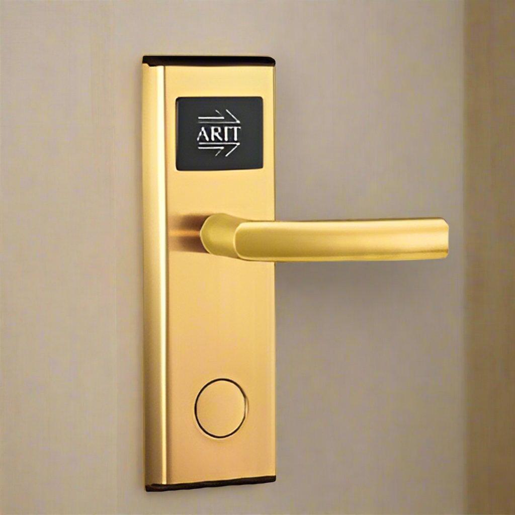 Hotel Door Lock - Arit Gold Plated @ HOG