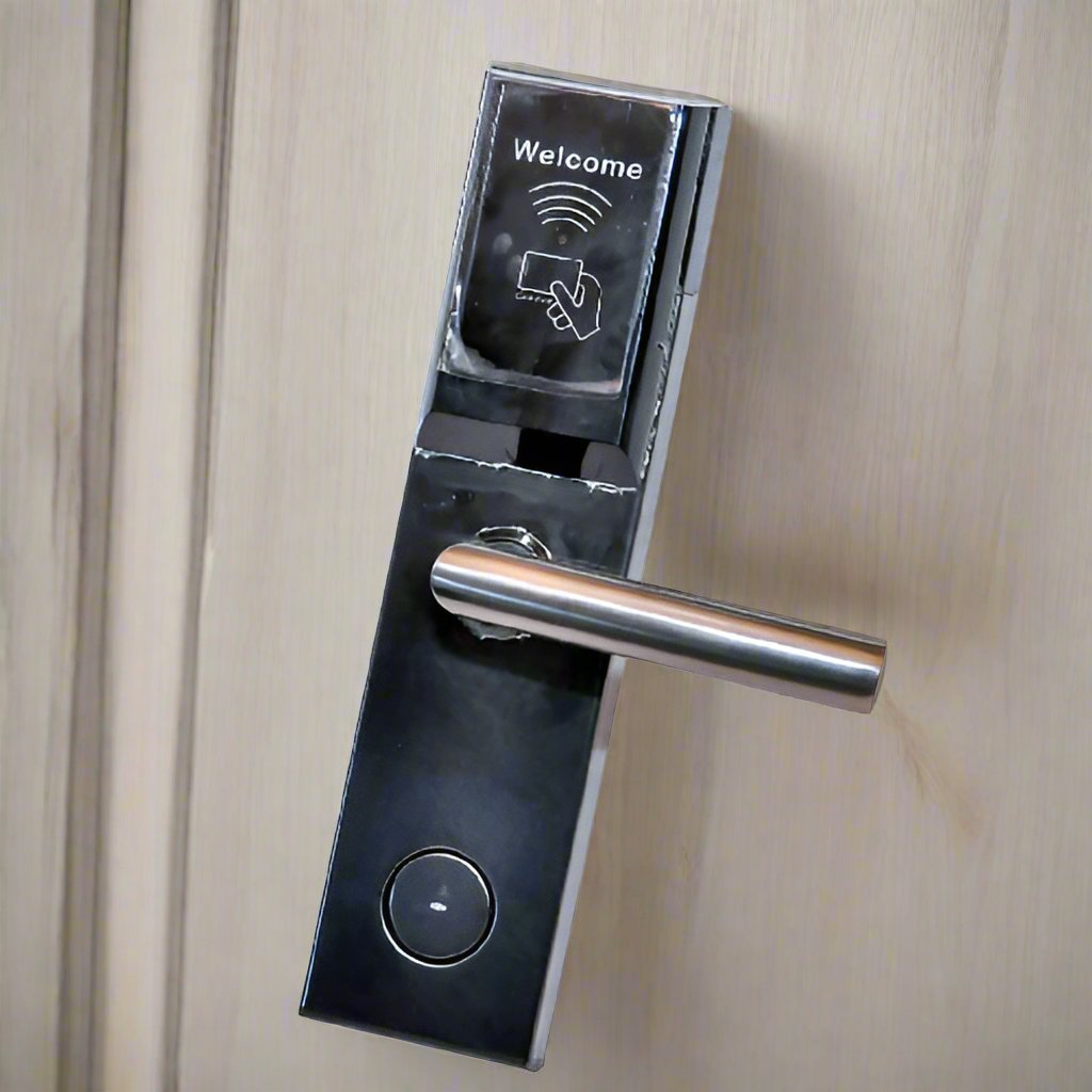 Hotel Door Lock - Arit Polish Black @ HOG
