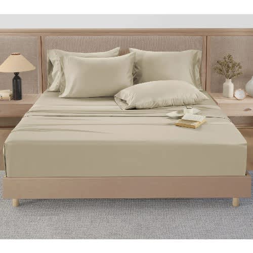 Hotel Signature Egyptian Cotton 400 Thread Count - 6 Pcs King Sheet Set. Home Office Garden | HOG-HomeOfficeGarden | online marketplace