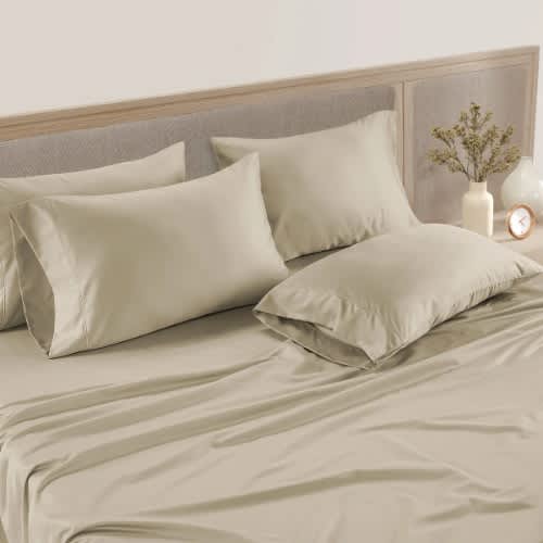 Hotel Signature Egyptian Cotton 400 Thread Count - 6 Pcs King Sheet Set. Home Office Garden | HOG-HomeOfficeGarden | online marketplace