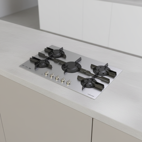 Hotpoint FTGHL 751 D/HA(IX) Built-in Gas Hob – Premium Stainless Steel Kitchen Solution @HOG - Home, Office, Garden, Online Marketplace