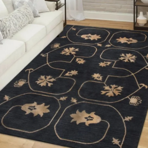 Hudson Living Tahara Area Rug Collection - 7’ X 10’ - Black @HOG - Home, Office, Garden, Online Marketplace