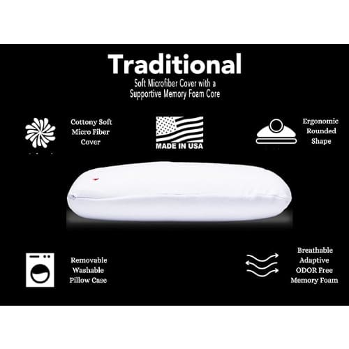 I Love Pillow Memory Foam Sleeping Pillow. Home Office Garden | HOG-HomeOfficeGarden | online marketplace