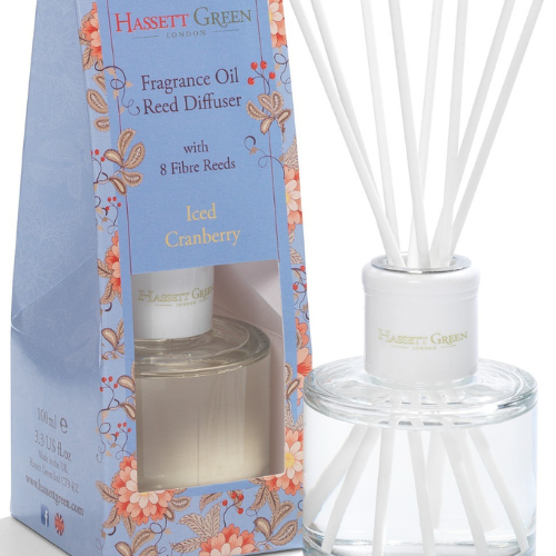 Iced Cranberry 100ml Reed Diffuser @HOG - Home Office Garden Online Marketplace