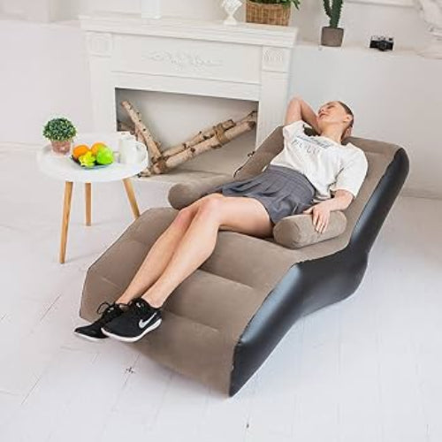 Inflatable Chaise Sofa with Air Pump. Home Office Garden | HOG-HomeOfficeGarden | online marketplace