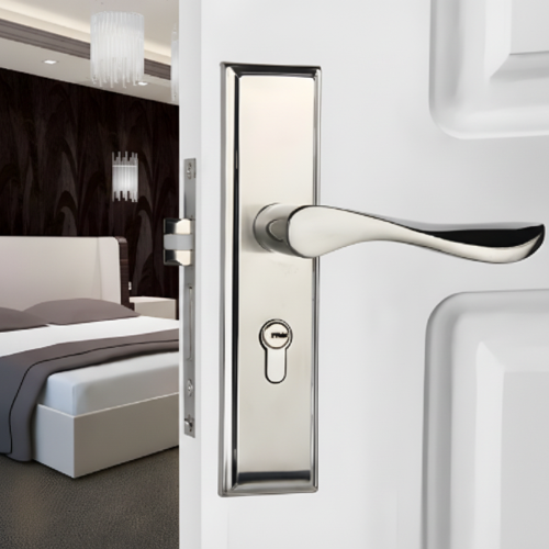 Interior Indoor Lock Door Handle with Key & Knob @HOG - Home, Office, Garden, Online Marketplace